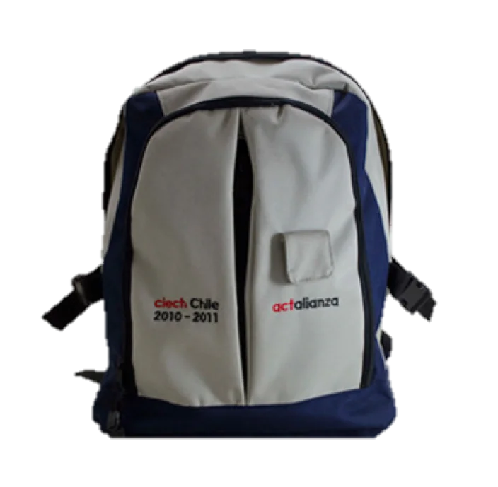 mochila publicitaria